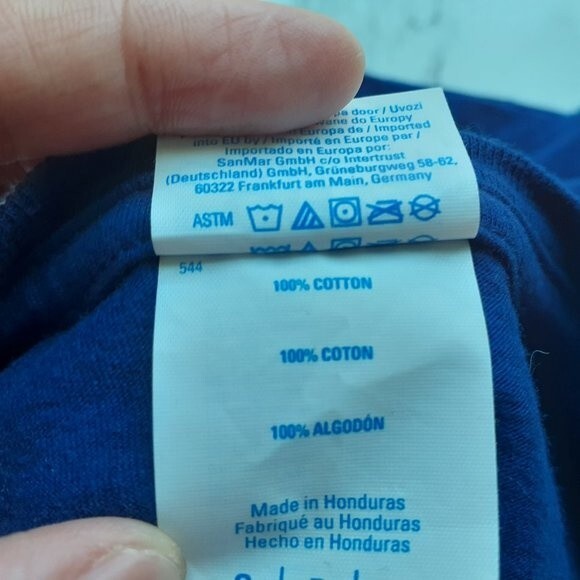 Port & Co Ring  My Favorite Sister In-Law Gifting Tee 100% Cotton in Navy  S/P - Picture 6 of 8